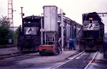 NS 7090 & 8588 at the fuel racks